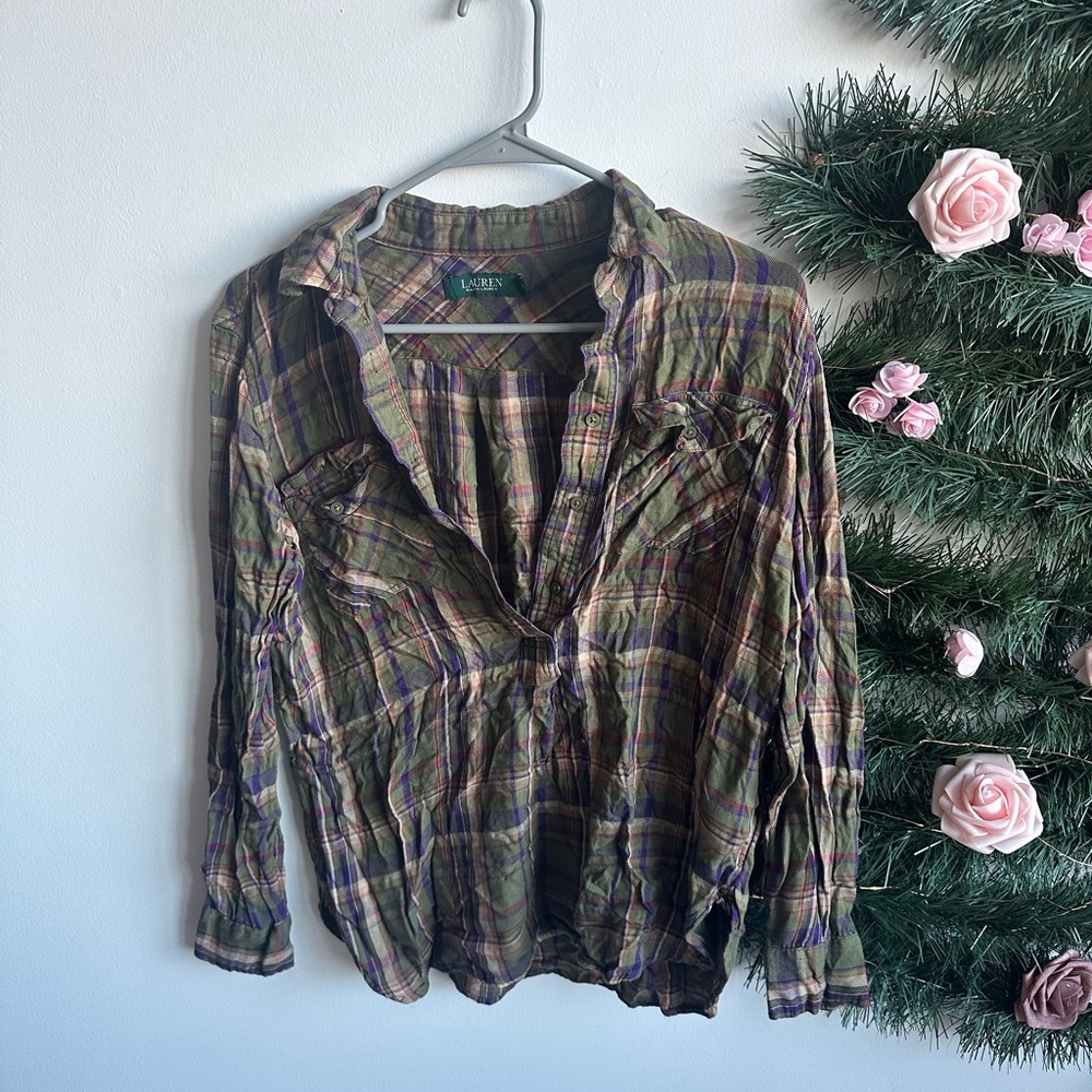 Ralph Lauren Multicolor Plaid Shirt